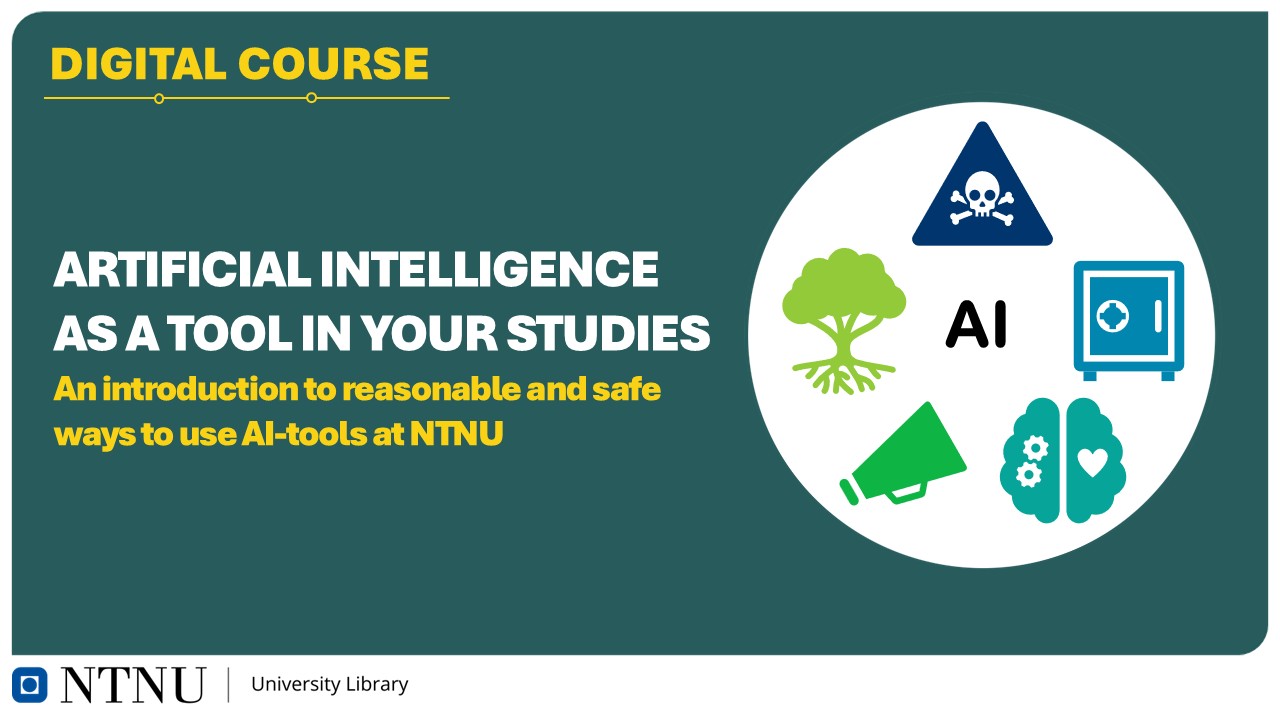 Artificial intelligence as a tool in your studies